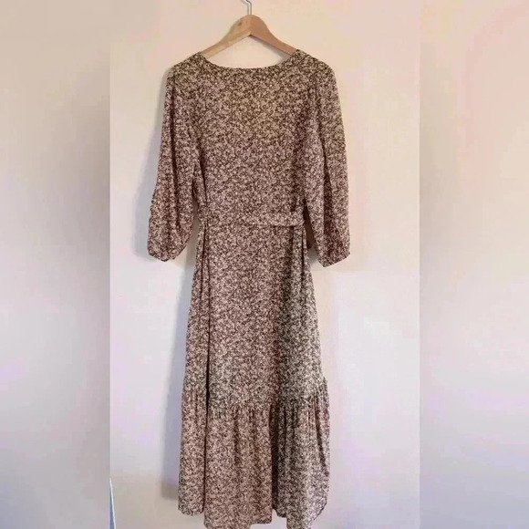 Faithful the Brand Madilda Mathiola print Peasant Dress Size 2 - Picture 9 of 9